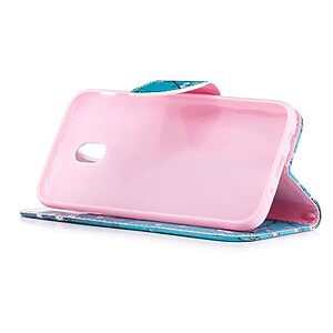Θήκη SAMSUNG Galaxy J3 (2017) OEM σχέδιο Tree with Flowers Flip Wallet δερματίνη - Image 5
