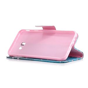 Θήκη Samsung Galaxy J4 Plus OEM Wintersweet με βάση στήριξης, υποδοχές καρτών και μαγνητικό κούμπωμα Flip Wallet δερματίνη - Image 5