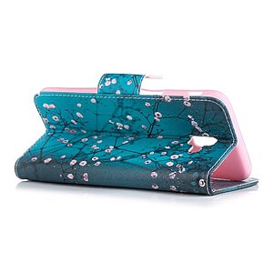 Θήκη Samsung Galaxy J6 Plus OEM Wintersweet με βάση στήριξης, υποδοχές καρτών και μαγνητικό κούμπωμα Flip Wallet δερματίνη - Image 4