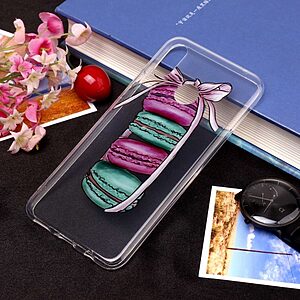 Θήκη Huawei P Smart Plus OEM σχέδιο Macarons Πλάτη TPU - Image 3