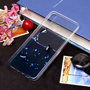 Θήκη Huawei P Smart Plus OEM σχέδιο Penguins Πλάτη TPU - Image 3