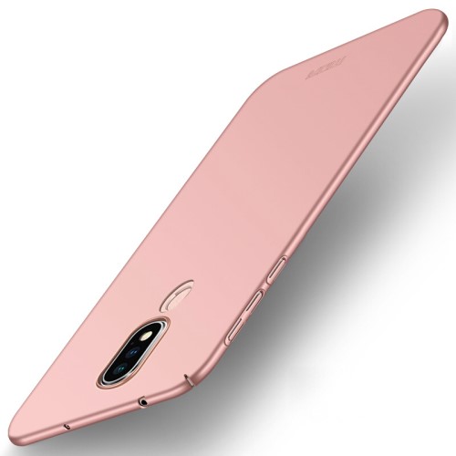 Θήκη Nokia 6.1 Plus MOFI Shield Slim Series Πλάτη από σκληρό πλαστικό ροζ χρυσό Θήκη Nokia 6.1 Plus MOFI Shield Slim Series Πλάτη από σκληρό πλαστικό ροζ χρυσό