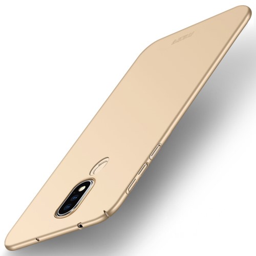 Θήκη Nokia 6.1 Plus MOFI Shield Slim Series Πλάτη από σκληρό πλαστικό χρυσό