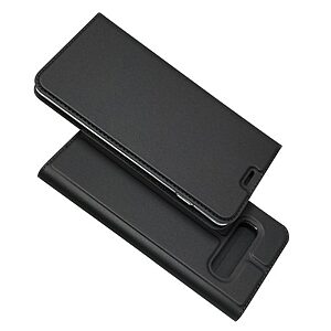 Θήκη Samsung Galaxy S10 Mad Mask Skin Pro Series με βάση στήριξης, υποδοχή καρτών και μαγνητικό κούμπωμα Flip Wallet δερματίνη μαύρο - Image 4