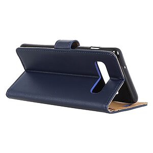 Θήκη Samsung Galaxy S10 Plus Mad Mask Leather Wallet Case με βάση στήριξης, υποδοχές καρτών και μαγνητικό κούμπωμα Flip Wallet δερματίνη μπλε - Image 3