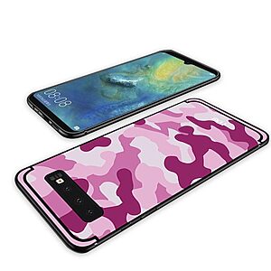 Θήκη Samsung Galaxy S10 NXE Camouflage Series Πλάτη TPU φούξια - Image 3