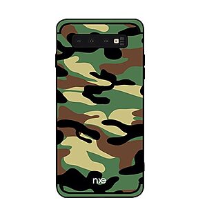 Θήκη Samsung Galaxy S10e NXE Camouflage Series Πλάτη TPU πράσινο