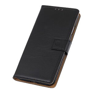 Θήκη Huawei Y6 (2019) ή Honor 8A Mad Mask Leather Wallet Case με βάση στήριξης, υποδοχές καρτών και μαγνητικό κούμπωμα Flip Wallet δερματίνη μαύρο - Image 4