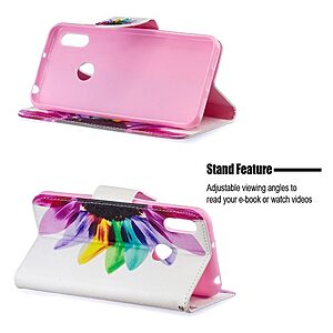 υποδοχές καρτών και μαγνητικό κούμπωμα Flip Wallet δερματίνη