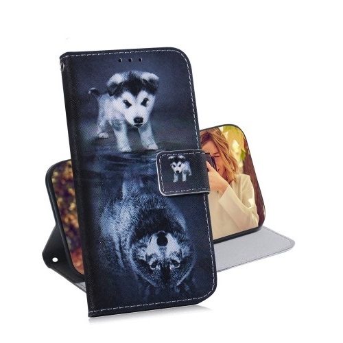 Θήκη Xiaomi Redmi 7 OEM σχέδιο Cute Dog με βάση στήριξης