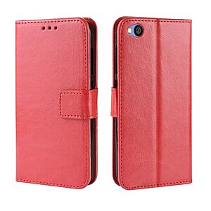 Θήκη Xiaomi Redmi Go OEM Crazy Horse Leather με βάση στήριξης