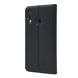 Θήκη Samsung Galaxy A20e Mad Mask Skin Pro Series με βάση στήριξης, υποδοχή καρτών και μαγνητικό κούμπωμα Flip Wallet δερματίνη μαύρο - Image 4