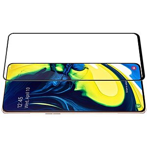NiLLkin Amazing CP+ Pro Max για Samsung Galaxy A80 ή A90 (Πλήρης Κάλυψη) Αντιχαρακτικό γυαλί Tempered Glass 9H – μαύρο - 0.33mm - Image 4