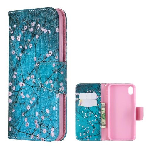 Θήκη Xiaomi Redmi 7A OEM σχέδιο Tree with Flowers με βάση στήριξης