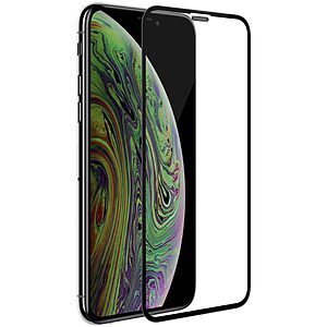 NiLLkin XD CP+ Max Full Arc Edge για iPhone 11 Pro Max / iPhone XS Max (Πλήρης Κάλυψη) Αντιχαρακτικό γυαλί Tempered Glass 9H – μαύρο - 0.33mm - Image 5