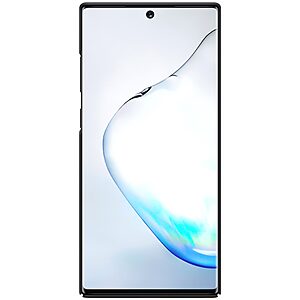 Θήκη Samsung Galaxy Note 10 Plus NiLLkin Super Frosted Shield Series Πλάτη από σκληρό πλαστικό μαύρο - Image 2