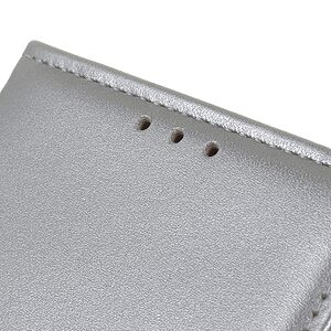 Θήκη Xiaomi Redmi Note 8 Pro Mad Mask Leather Wallet Case με βάση στήριξης, υποδοχές καρτών και μαγνητικό κούμπωμα Flip Wallet δερματίνη ασημί - Image 5