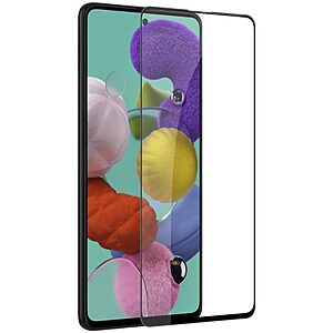 NiLLkin XD CP+ Max Full Arc Edge για Samsung Galaxy A51 (Πλήρης Κάλυψη) Αντιχαρακτικό γυαλί Tempered Glass 9H – μαύρο – 0.33mm - Image 5