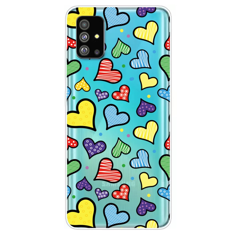 Θήκη Samsung Galaxy S20 OEM σχέδιο Hearts Πλάτη TPU