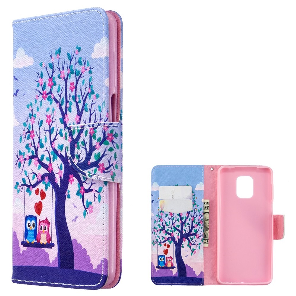 Θήκη Xiaomi Redmi Note 9S OEM Swinging Owls με βάση στήριξης