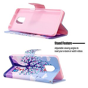 υποδοχές καρτών και μαγνητικό κούμπωμα Flip Wallet από συνθετικό δέρμα και TPU