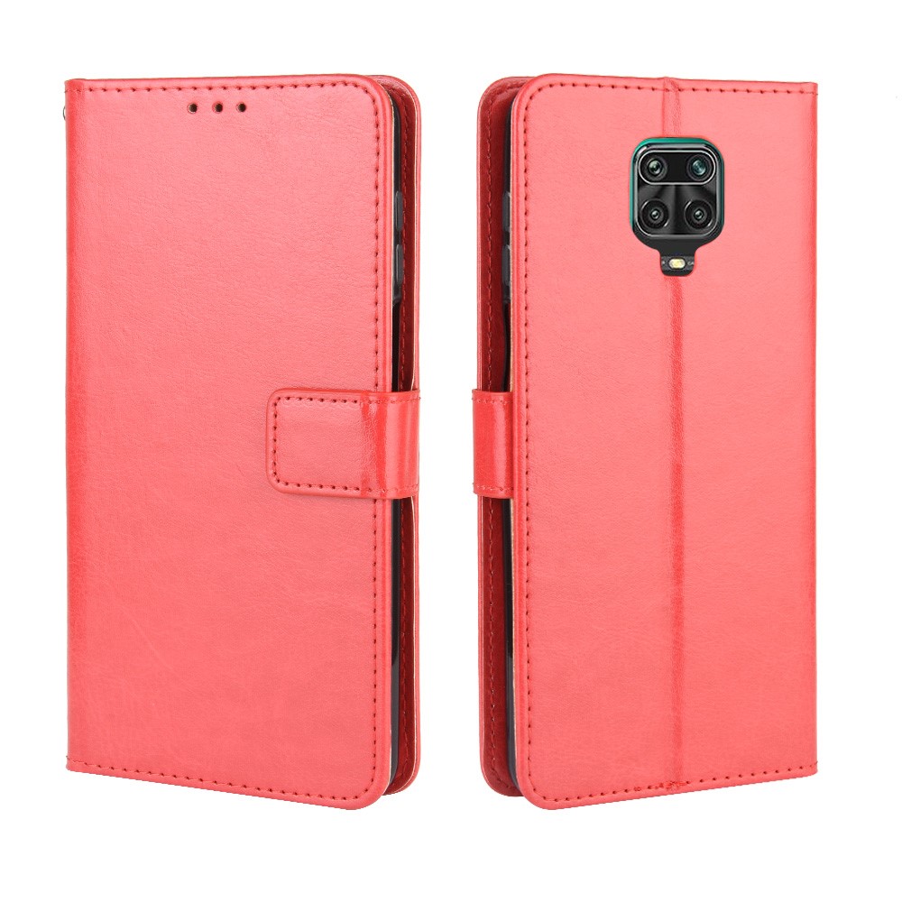 Θήκη Xiaomi Redmi Note 9S OEM Crazy Horse Leather με βάση στήριξης Θήκη Xiaomi Redmi Note 9S OEM Crazy Horse Leather με βάση στήριξης