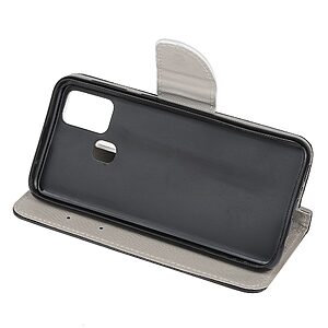 Θήκη Samsung Galaxy A21s OEM Blue Butterfly & Flowers με βάση στήριξης, υποδοχές καρτών και μαγνητικό κούμπωμα Flip Wallet από συνθετικό δέρμα και TPU - Image 5