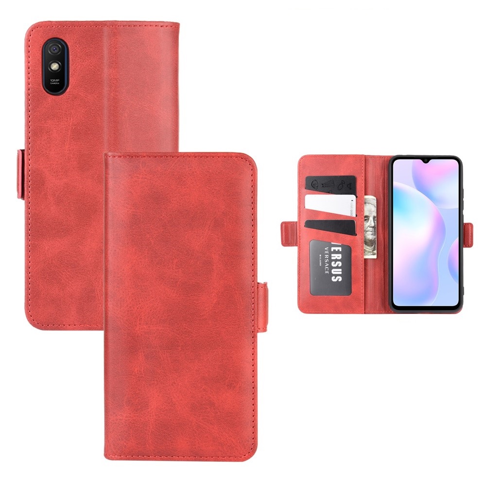 Θήκη Xiaomi Redmi 9A OEM Leather Wallet Case V2 με βάση στήριξης Θήκη Xiaomi Redmi 9A OEM Leather Wallet Case V2 με βάση στήριξης