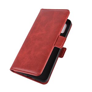 Θήκη Xiaomi Redmi 9A / 9AT Mad Mask Leather Wallet Case V2 με βάση στήριξης, υποδοχές καρτών και μαγνητικό κούμπωμα Flip Wallet από συνθετικό δέρμα κόκκινο - Image 3
