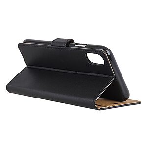 Θήκη Xiaomi Redmi 9A / 9AT Mad Mask Leather Wallet Case με βάση στήριξης, υποδοχές καρτών και μαγνητικό κούμπωμα Flip Wallet από συνθετικό δέρμα μαύρο - Image 3