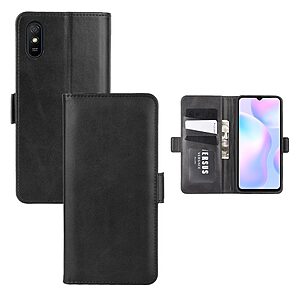 Θήκη Xiaomi Redmi 9A OEM Leather Wallet Case V2 με βάση στήριξης