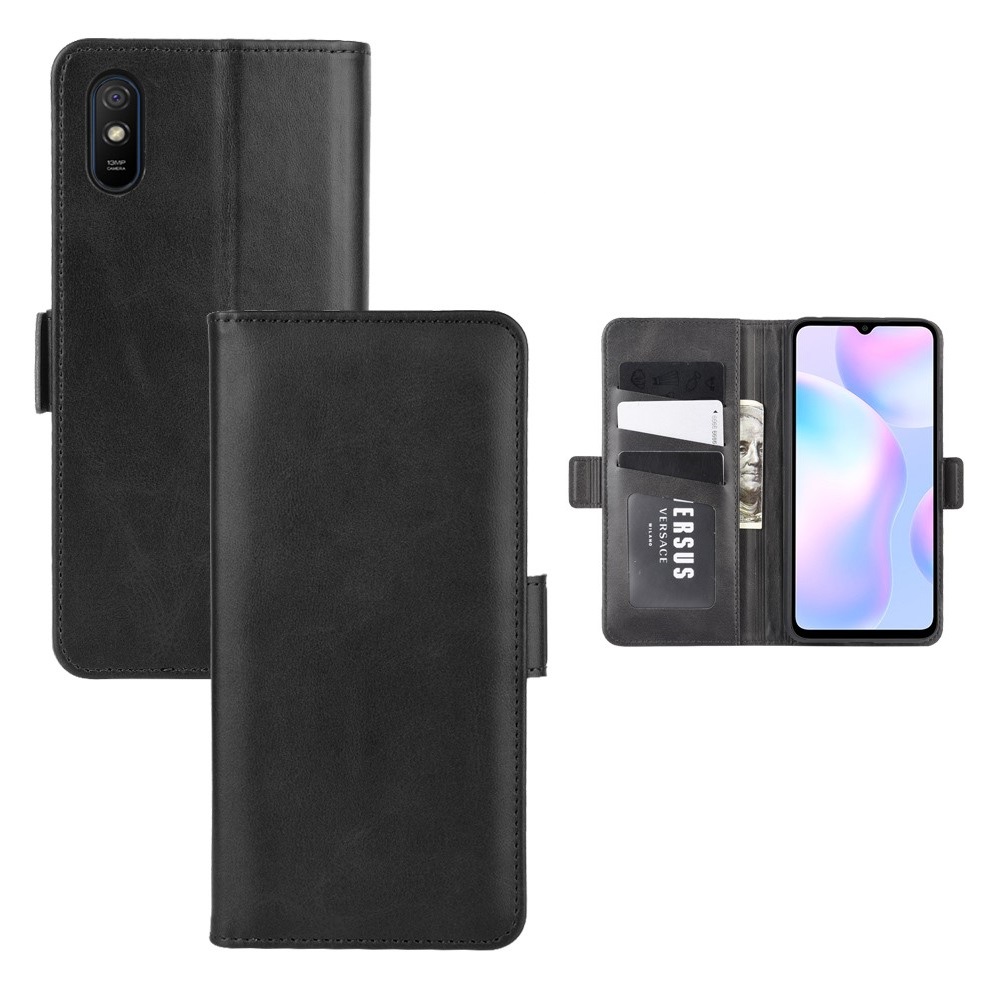 Θήκη Xiaomi Redmi 9A OEM Leather Wallet Case V2 με βάση στήριξης