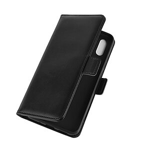 Θήκη Xiaomi Redmi 9A / 9AT Mad Mask Leather Wallet Case V2 με βάση στήριξης, υποδοχές καρτών και μαγνητικό κούμπωμα Flip Wallet από συνθετικό δέρμα μαύρο - Image 3