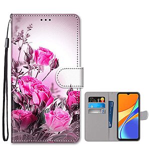 Θήκη Xiaomi Redmi 9C OEM Pretty Roses με βάση στήριξης