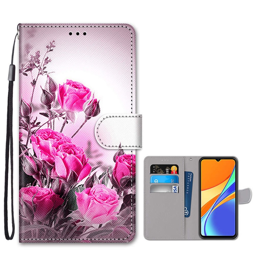 Θήκη Xiaomi Redmi 9C OEM Pretty Roses με βάση στήριξης