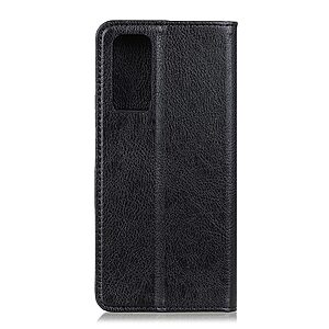 Θήκη Huawei P Smart (2021) Mad Mask Leather Wallet Case με βάση στήριξης, υποδοχές καρτών, Flip Wallet από συνθετικό δέρμα μαύρο - Image 3
