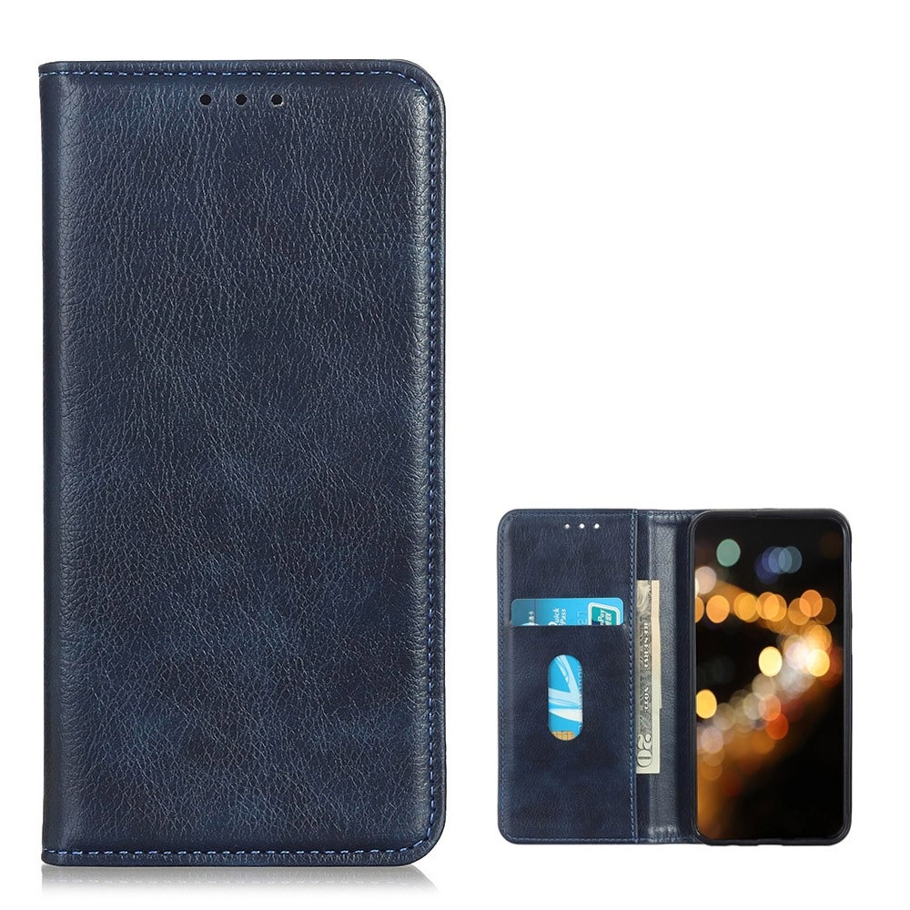 Θήκη Huawei P Smart (2021) OEM Litchi Skin Series με βάση στήριξης