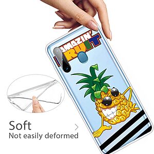 Θήκη Samsung Galaxy M11 OEM σχέδιο Pineapple Πλάτη TPU - Image 3