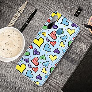 Θήκη Samsung Galaxy M11 OEM σχέδιο Hearts Πλάτη TPU - Image 5