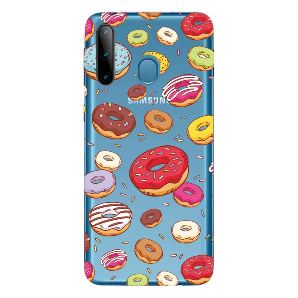 Θήκη Samsung Galaxy M11 OEM σχέδιο Donuts Πλάτη TPU