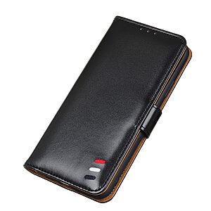 Θήκη Samsung Galaxy Note 20 OEM PU Leather Wallet Case με βάση στήριξης, υποδοχές καρτών και μαγνητικό κούμπωμα Flip Wallet από συνθετικό δέρμα και TPU μαύρο - Image 5