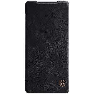 Θήκη Samsung Galaxy Note 20 NiLLkin Qin Series με υποδοχή για κάρτες Flip Wallet από σκληρό πλαστικό και συνθετικό δέρμα μαύρο - Image 3