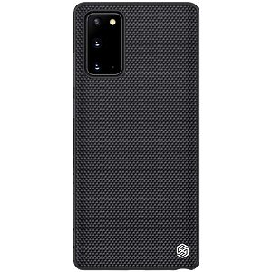 Θήκη Samsung Galaxy Note 20 NiLLkin Textured Hard Case Series Πλάτη από ενισχυμένο πλαστικό και TPU μαύρο