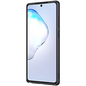 Θήκη Samsung Galaxy Note 20 NiLLkin Textured Hard Case Series Πλάτη από ενισχυμένο πλαστικό και TPU μαύρο - Image 4