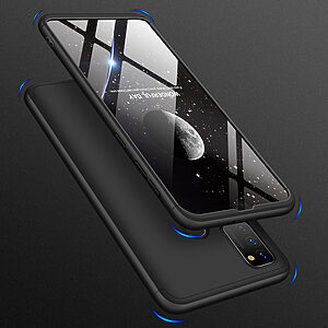 Θήκη GKK Full body Protection 360° από σκληρό πλαστικό για Samsung M21 μαύρο - Image 4