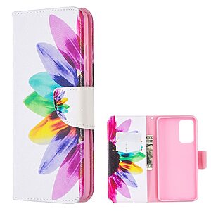 Θήκη Samsung Galaxy A52 4G / 5G OEM Colorful Petals με βάση στήριξης