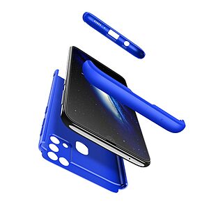 Θήκη GKK Full body Protection 360° από σκληρό πλαστικό για Samsung Galaxy Μ31 μαύρο / μπλε - Image 5