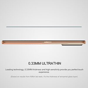 NiLLkin Amazing CP+ Pro Max για Xiaomi Redmi Note 10 Pro (Πλήρης Κάλυψη) Αντιχαρακτικό γυαλί Tempered Glass 9H – μαύρο – 0.33mm - Image 3