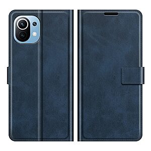 Θήκη Xiaomi Mi 11 Lite 4G / 5G OEM Leather Wallet Case V2 με βάση στήριξης