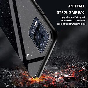 Θήκη Realme 8 / 8 Pro OEM σχέδιο Fantasy Sky με πλάτη από Tempered Glass και εσωτερικό TPU - Image 4